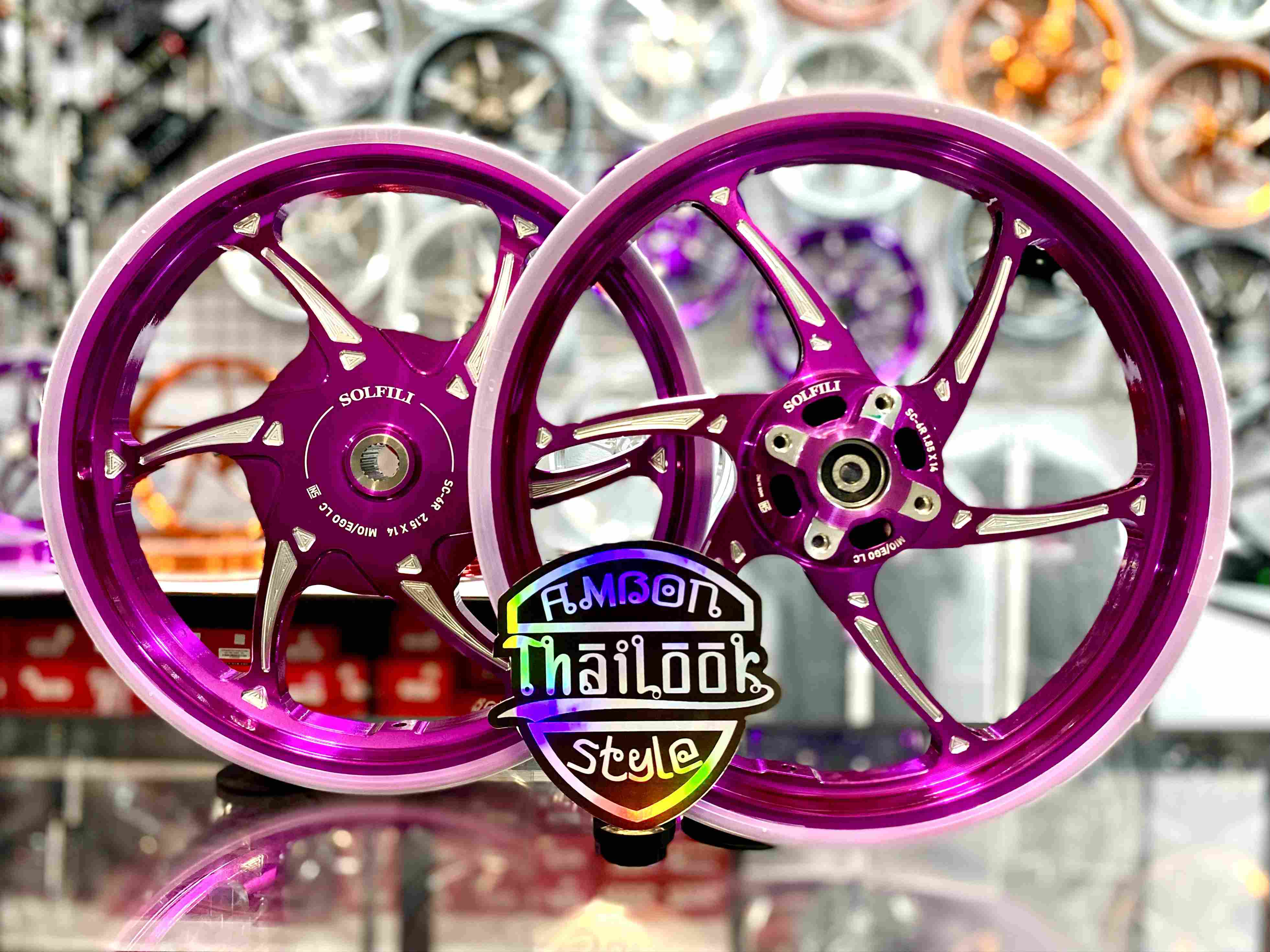 SOLFILI CNC RIM SC-GR MIO-EGO PURPLE