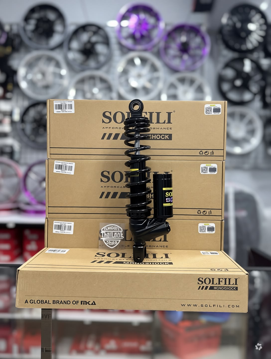 SOLFILI MONOSHOCK SD-1A EGO 305MM -BLACK